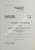 Book cover of Periodical Operating Notice containing General Instructions and Notices, 5 April to 30 May 2003 by Network Rail Southern